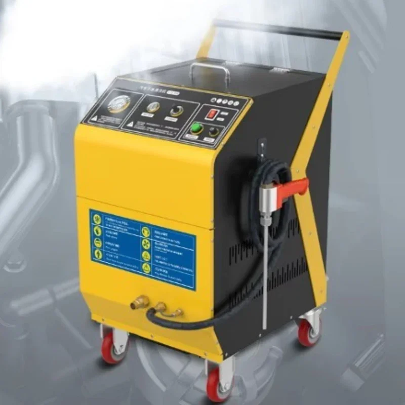 Dry Ice Blasting Machine Portable Industrial Cleaning Equipment Engine Paint Grease Rust Removal Maintenance Tool Hot Sale