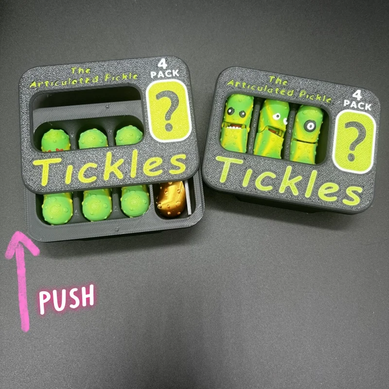 3D Printed Cucumber Toys Joint Movable Cucumber Vegetable Model Crafts Ornaments Home Desktop Decoration Figurines Statue Gifts