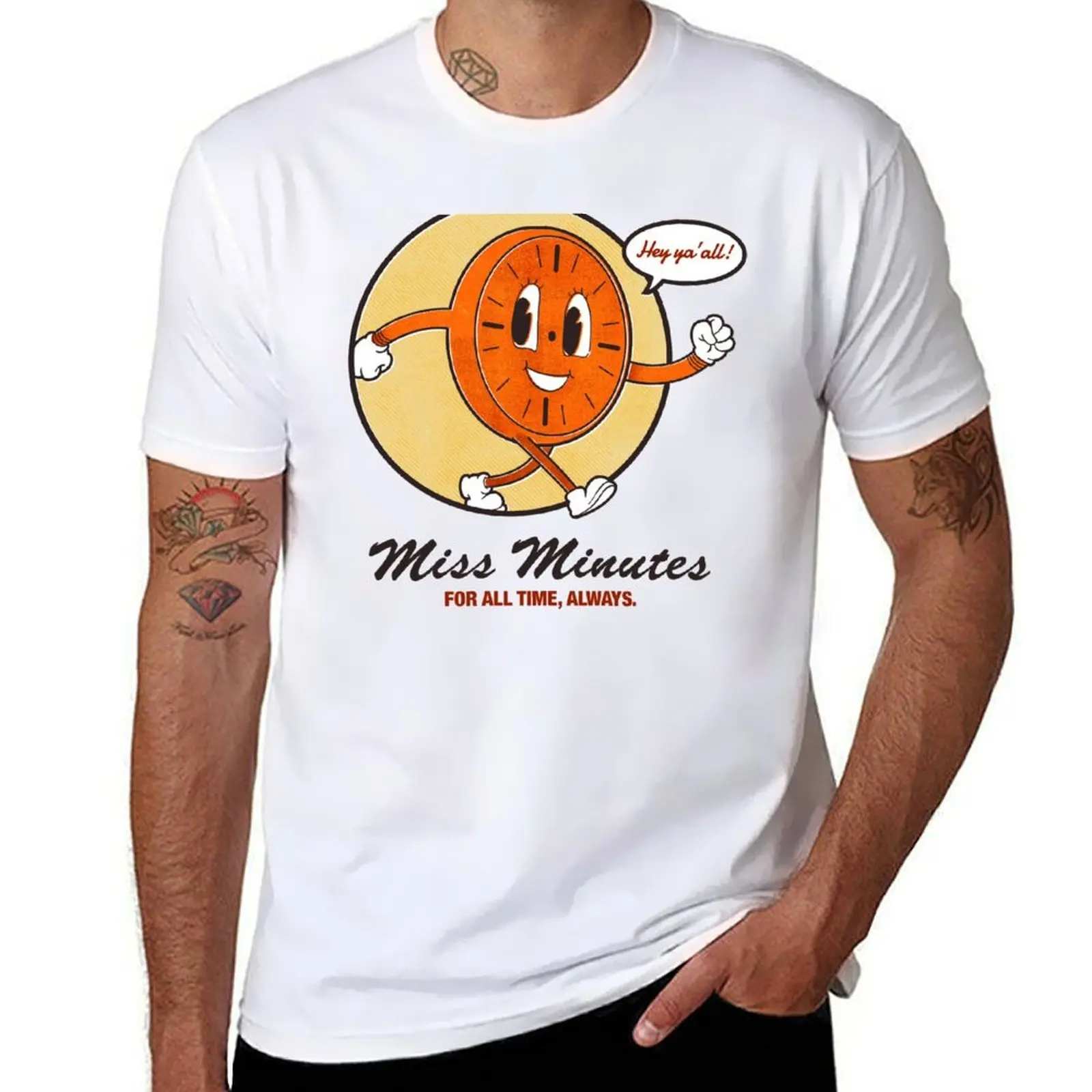 

Miss Minutes T-Shirt funny t shirts cotton cotton t shirts man 100% T-Shirt