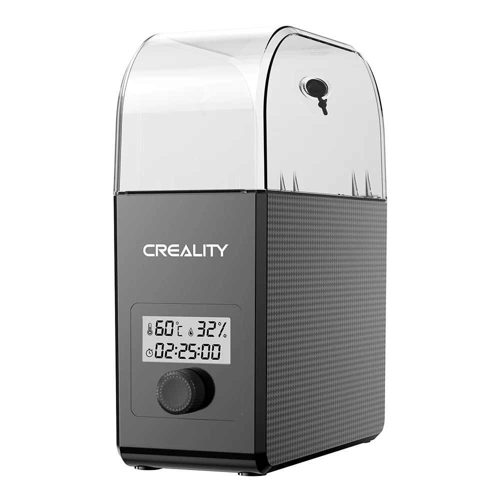 Creality Filament Dryer Box 2.0 360° Hot-air Heating 1.75/2.85mm Filaments Support 24 Hours Timer Realtime Humidity Monitoring