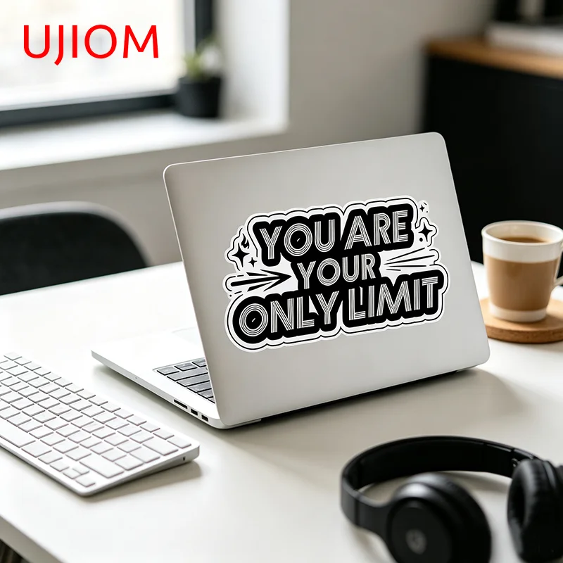 UJIOM you are your only limit Wall Sticker veneer Game room Occlusion Scratch graphics Decal decoration chambre decors for girls