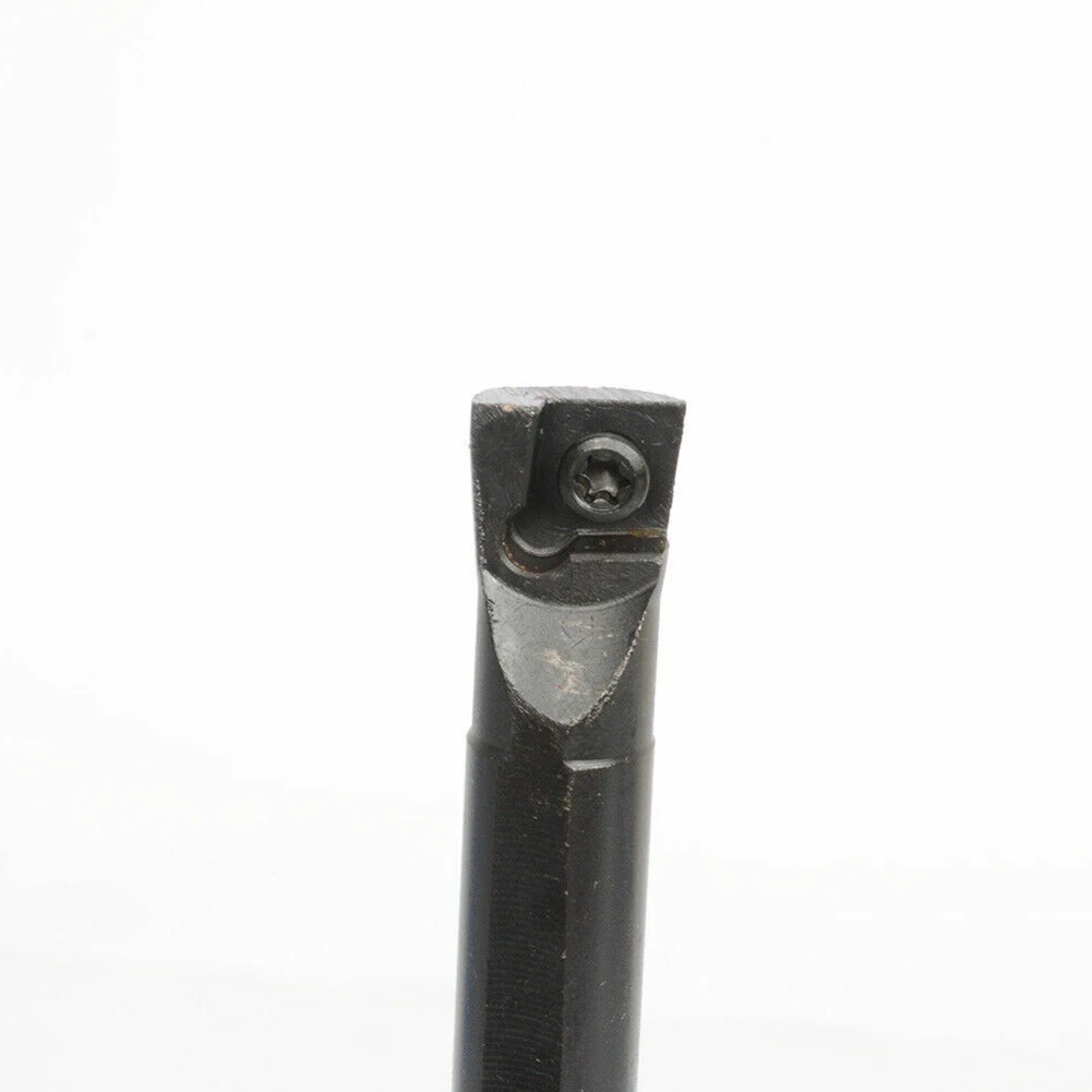 Portaherramientas Portaherramientas de torneado BARRA DE BORING INDEXABLE Mano izquierda 95 grados S12M-SCLCL09 con llave T8 Negro Hogar