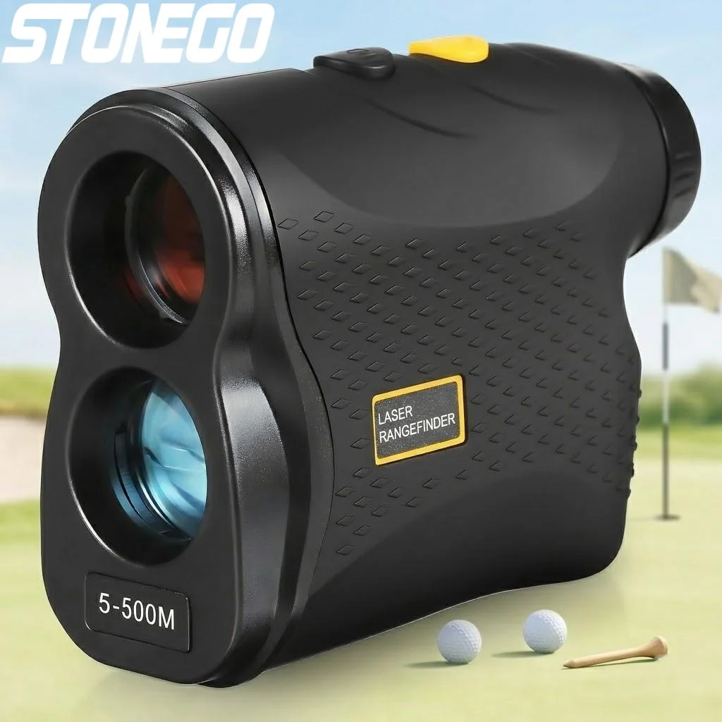 

Golf Rangefinder 500M Distance Meter with Flag Lock Technology Accurate Speed Tester for Golfing Enthusiasts