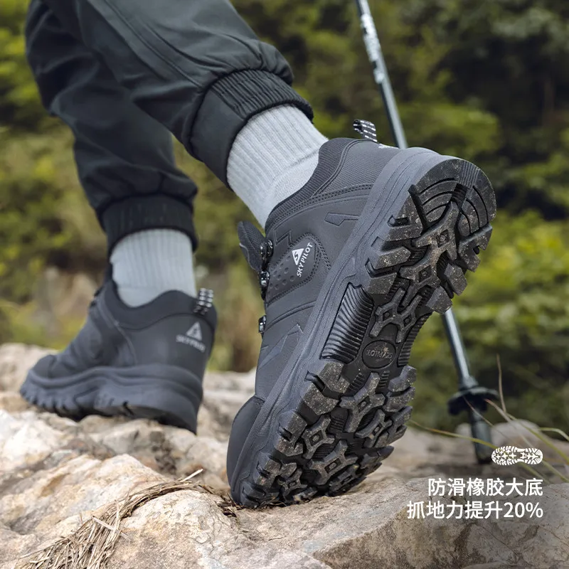 Skypilot hiking shoes men trekking sneakers non-slip waterproof shoes ankle women outdoor sports lightweight Tactical snow boots