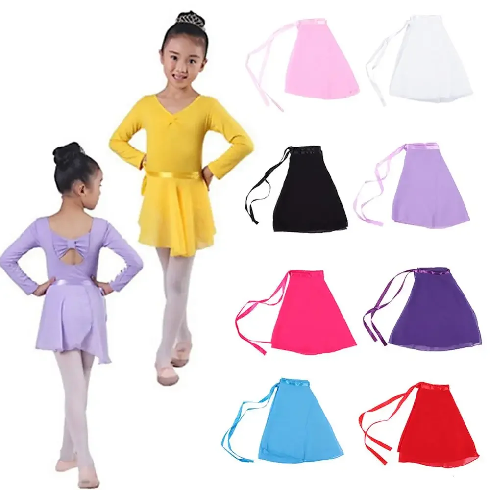 Kid/Adult Ballet Tutu Ballerina Dance Class Costumes Gymnastics Leotard Dancewear Tied Skirt Dance Birthday Party Clothes
