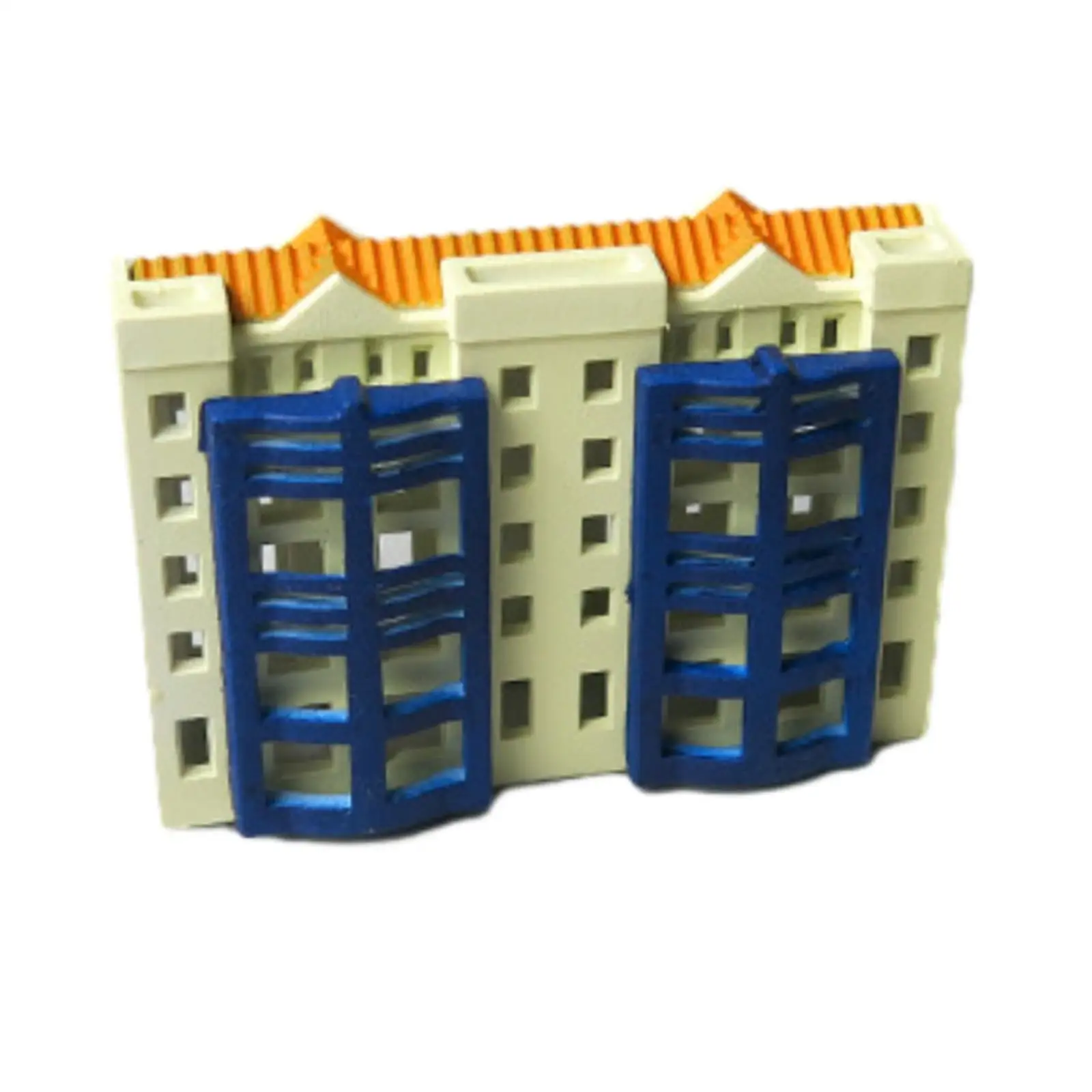 4x modelo trem paisagem adereços escala 1/500 para arquitetura ferroviária diy