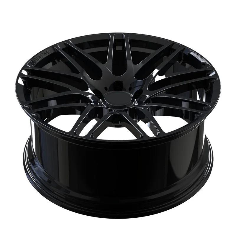 BORUI Custom Deep Concave Matte Spokes Aluminum Alloy 5x120 5x114.3 5x120 Forged Wheels Racing Car For Benz For BMW For Audi
