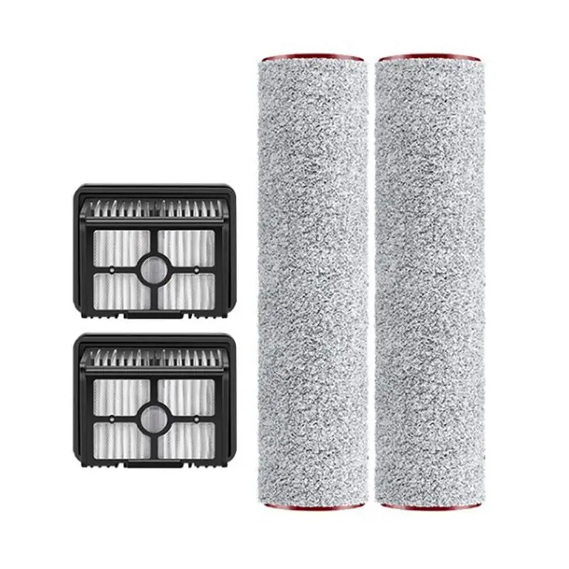 A40Z-Roller Brush And Hepa Filter For Dreame T50 Ultra/T50 Floor Scrubber Accessories Replacement Roller Brush Set