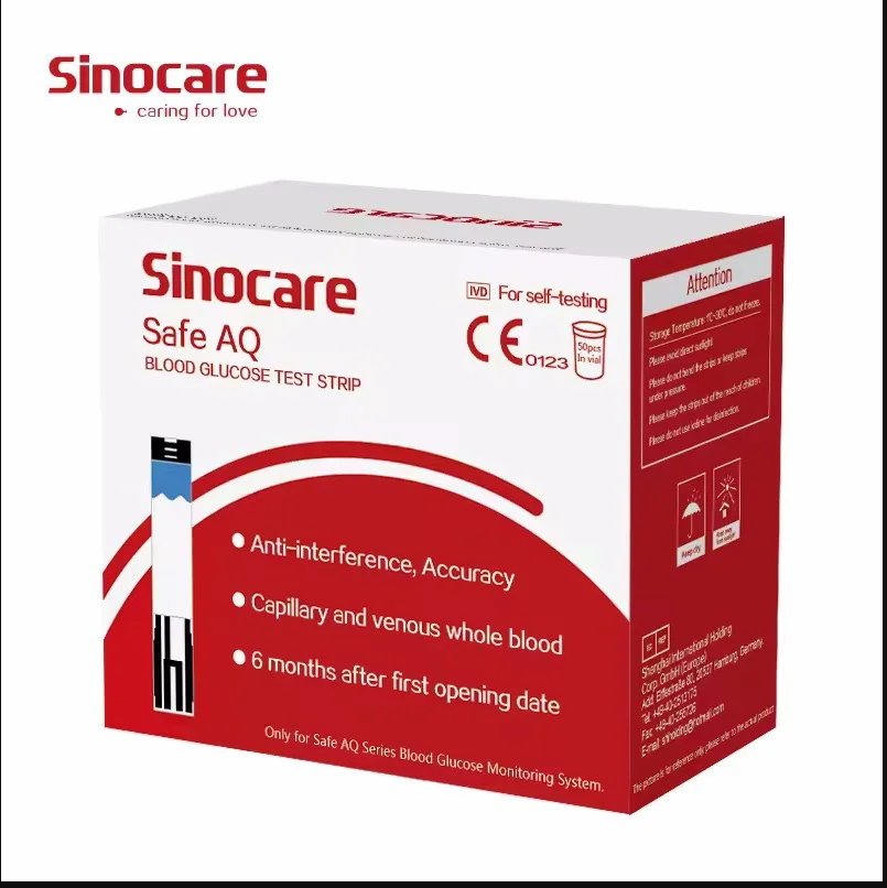 

Sinocare Safe AQ 50pcs