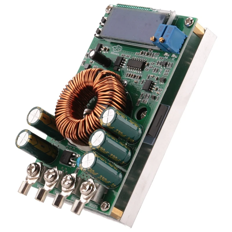 1 Piece Of DC-DC Step Down Buck Converter WD5020 7-50V 20A Large Power Adjustable Step-Down Power Supply Module