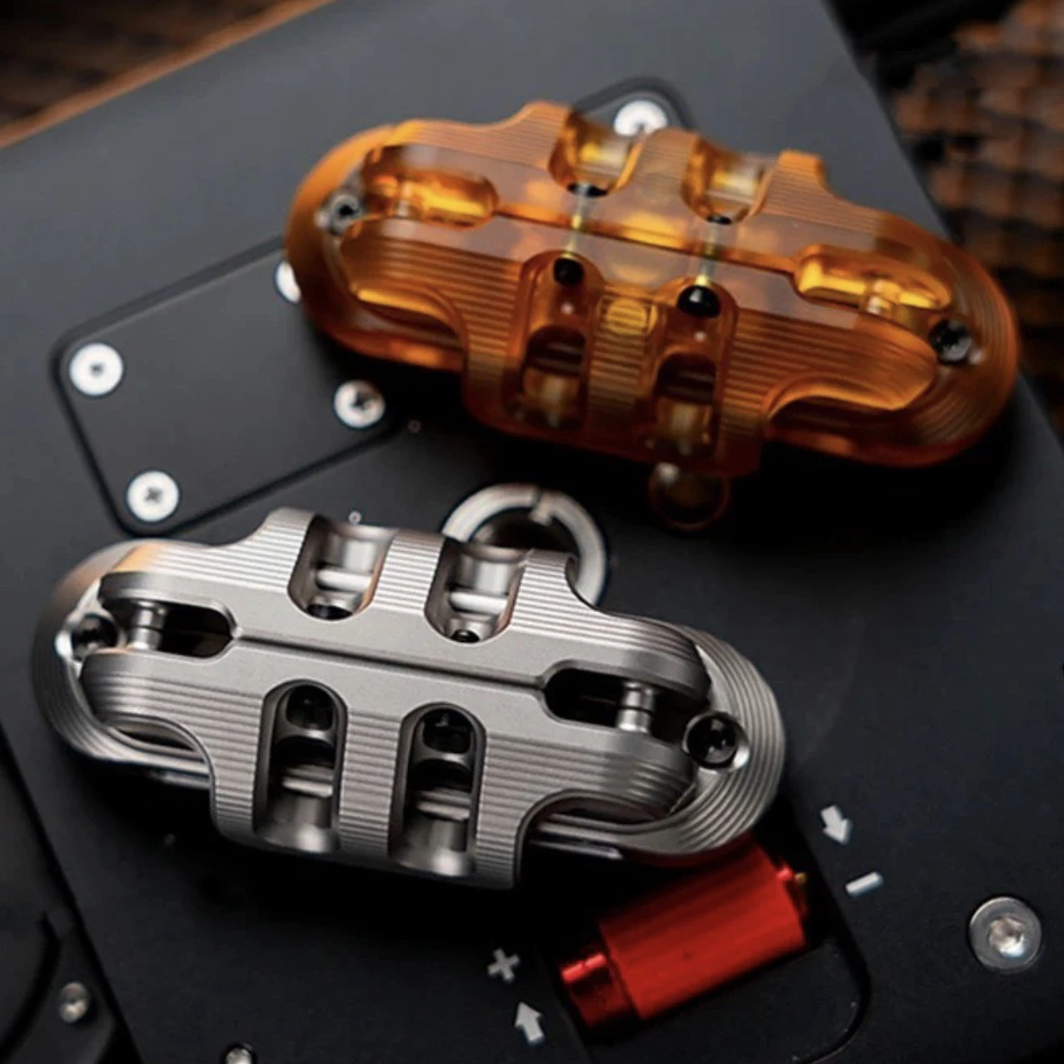 Staal Cyborgs PEI Zintuiglijk Speelgoed Roestvrij Staal Fidget Spinner Slider EDC Metaal Anti Stress ADHD Fidgeting Speelgoed Zakformaat