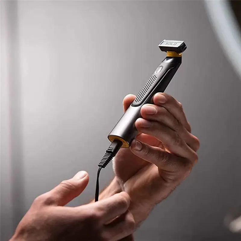 【HIGH GRADE】1 Set Men's Shaver Electric Shaver Shaver Pubic Hair Trimmer Hair Shaver Hair Trimmer Portable