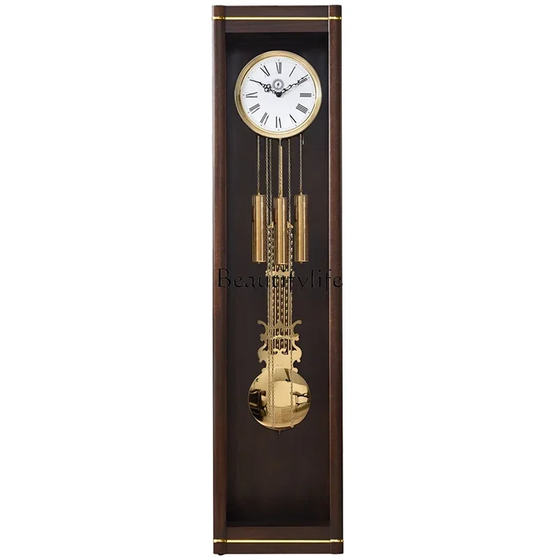 

Modern simple mechanical floor clock retro Helmler clock