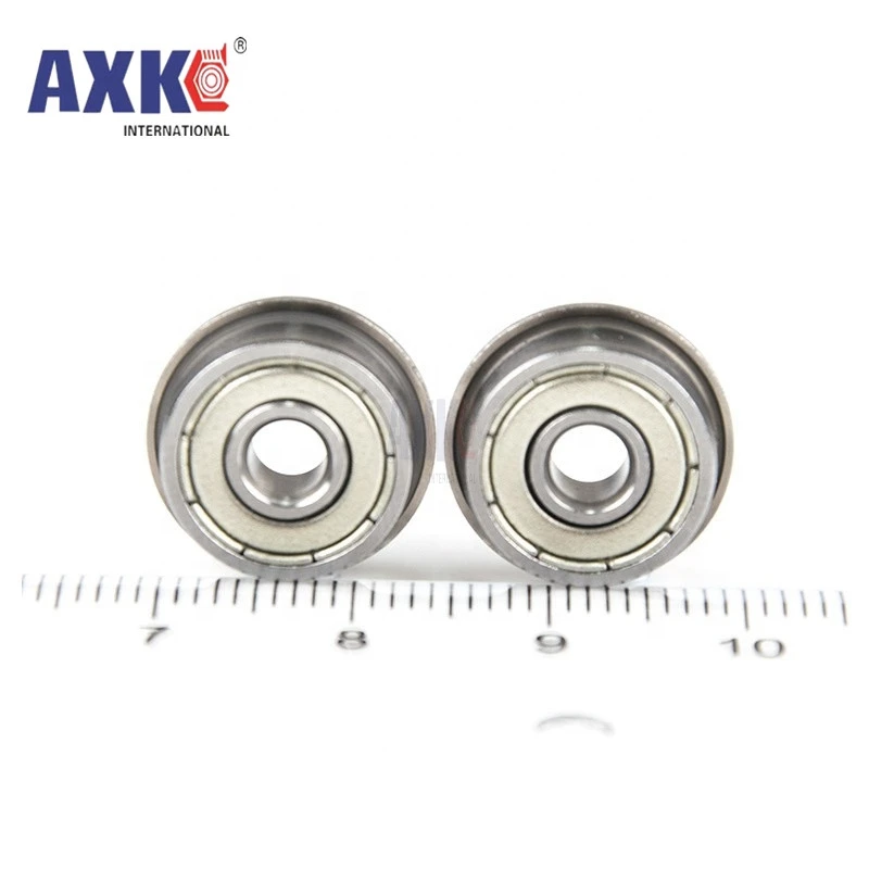 F692ZZ F693ZZ F694ZZ F695ZZ F696ZZ F697ZZ F698ZZ F699ZZ Flange Ball Bearing Metal Shielded Flanged Bearings  f695 bearing