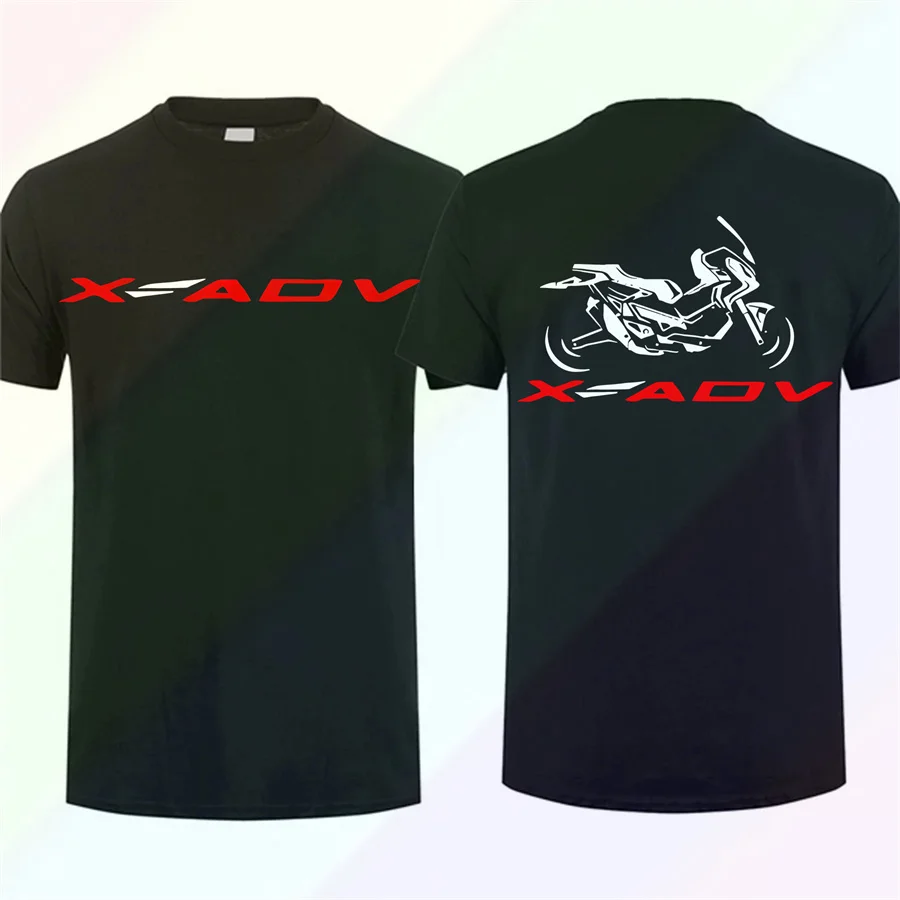 Japanese motorcycle t-shirt hon x adv t-shirt motorcycle x-advmen 2021 2021 short sleeve printed men\'s t-shirt shi