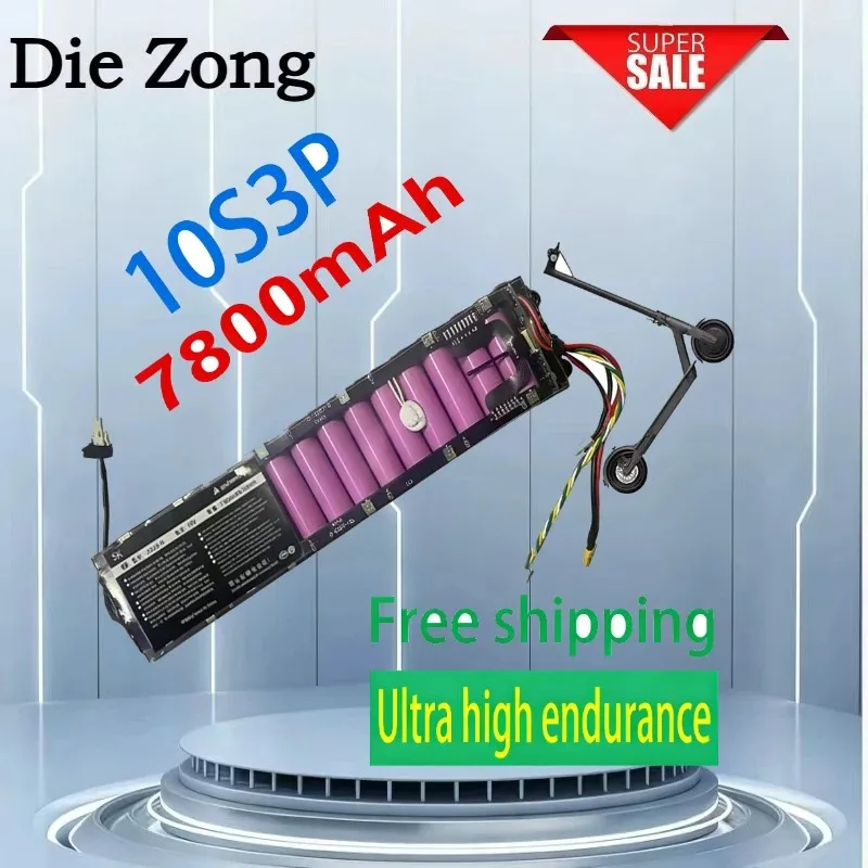 

Electric Scooter Battery 36V 7800mAh For Xiaomi, Waterproof, Bluetooth, Rechargeable Battery Pack