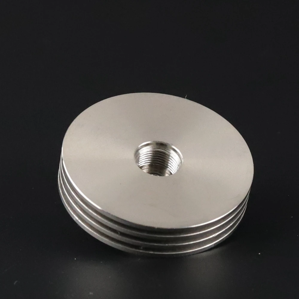 25/28/30mm Heat Sink Base Spinner 510 Screw Threading Stainless Steel BF Squonk For Atomizzer Battery Pen MOD BOX