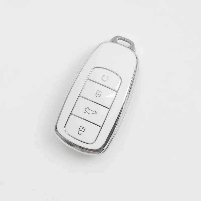 TPU Autoschlüsselhülle für Chery Jaecoo J8 J7 8 7 Omoda 9 5 C5 Tiggo 8 Pro Tiggo 7 Pro Max Schlüsselanhänger Vollschutz Halter Zubehör – Detail 5