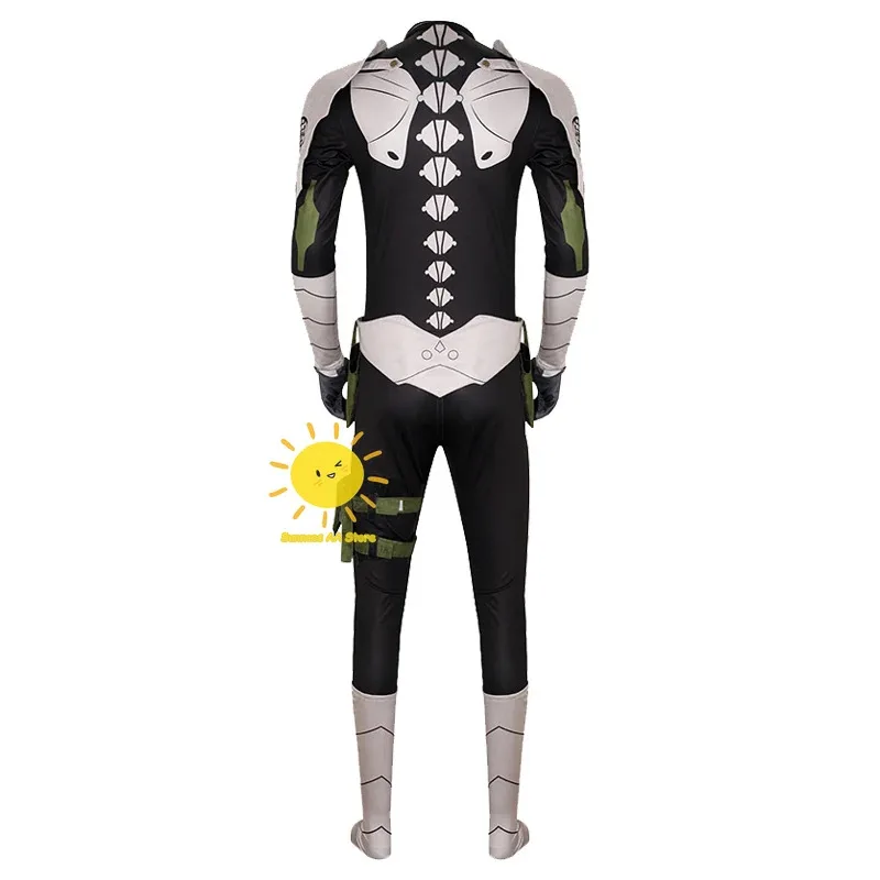 2025 11 애니메이션 카프카 히비노 나루미 겐 괴수 No.8 코스프레 의상 시노미야 키쿠로 아시로 미나 바디수트 가발 파티 코스프레