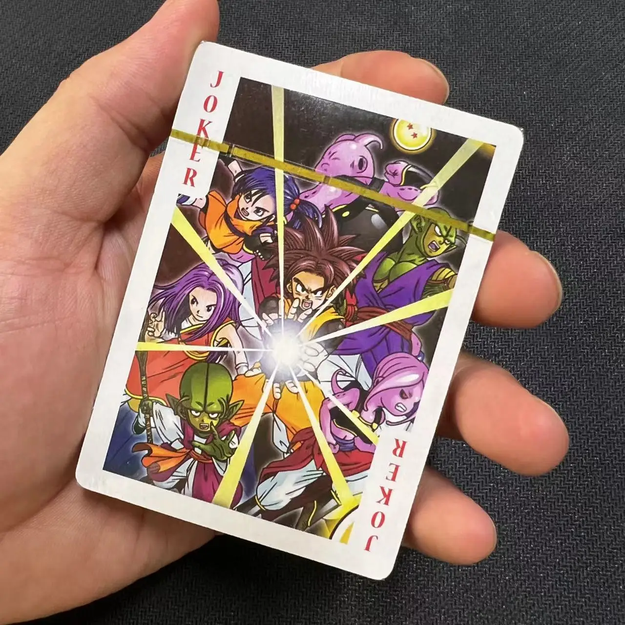 54Pcs Cards Anime Dragon Ball Z Poker Toy Cosplay Son Goku Board