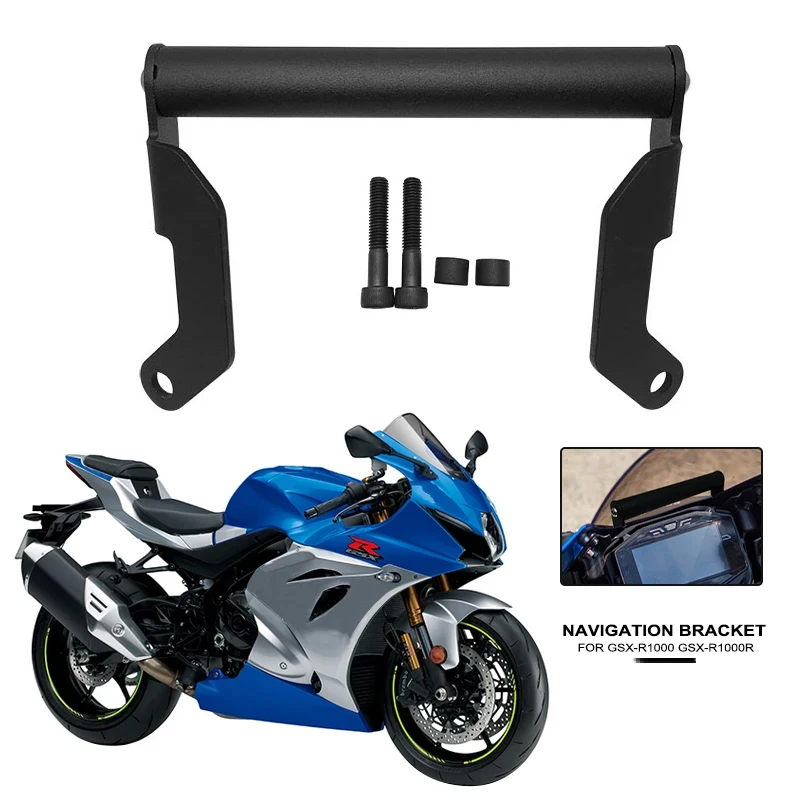 Motorcycle GPS Navigation Phone Holder Bracket Adapt Support Mount Stand For SUZUKI GSX-R1000 GSX-R1000R GSXR1000 2018-2025 2024