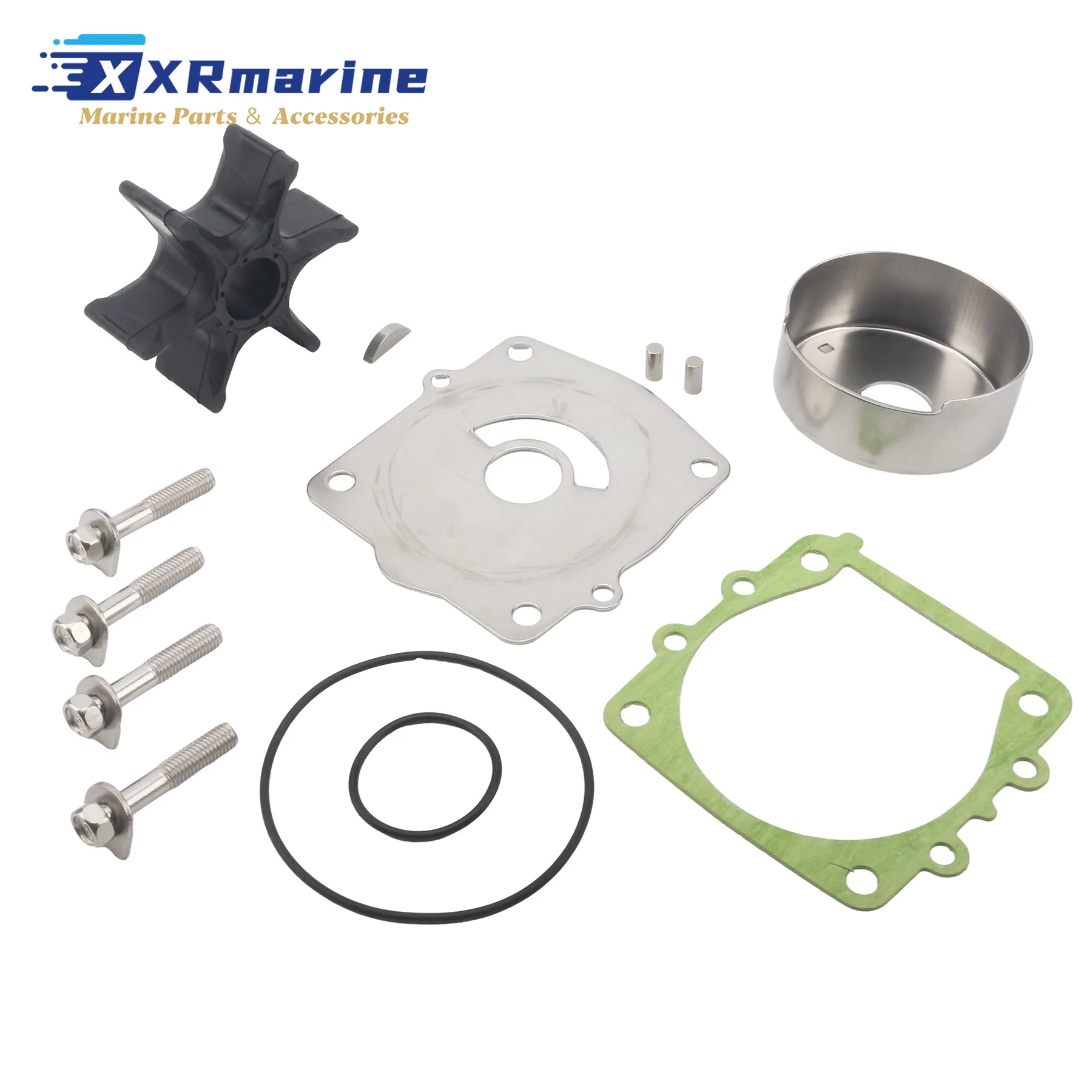 Water Pump Repair Kit Fits for Yamaha Outboard  2-Stroke 150 To 225 HP Motors Sierra 18-3310 18-3311 Mallory 9-48601