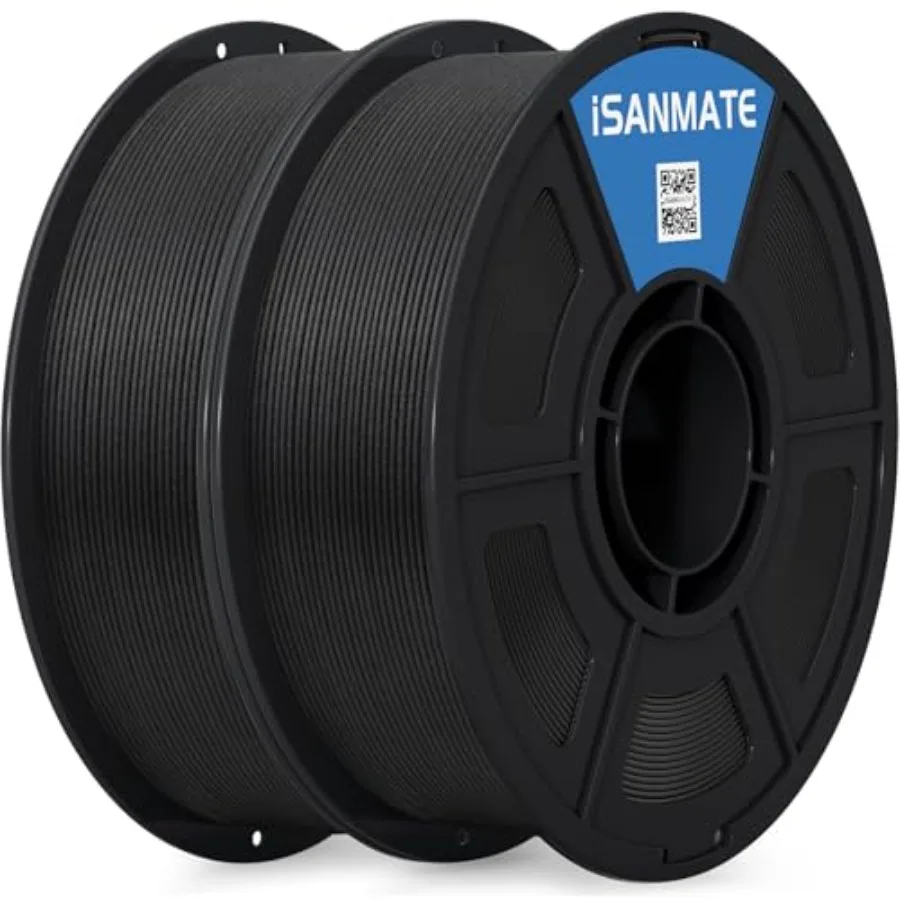 

Outdoor functional parts: Carbon fiber ASA filament 1.75mm black UV/rain/heat resistant tough 1 kg × 2 bundle