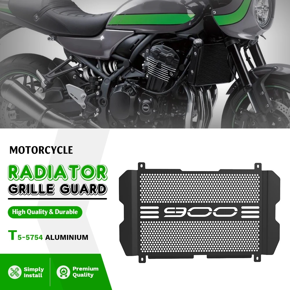 

For Kawasaki Z900 2017-2018-2019-2020-2021-2022-2023-2024 Z900SE Performance Radiator Grille Guard Cover Water Tank Protection