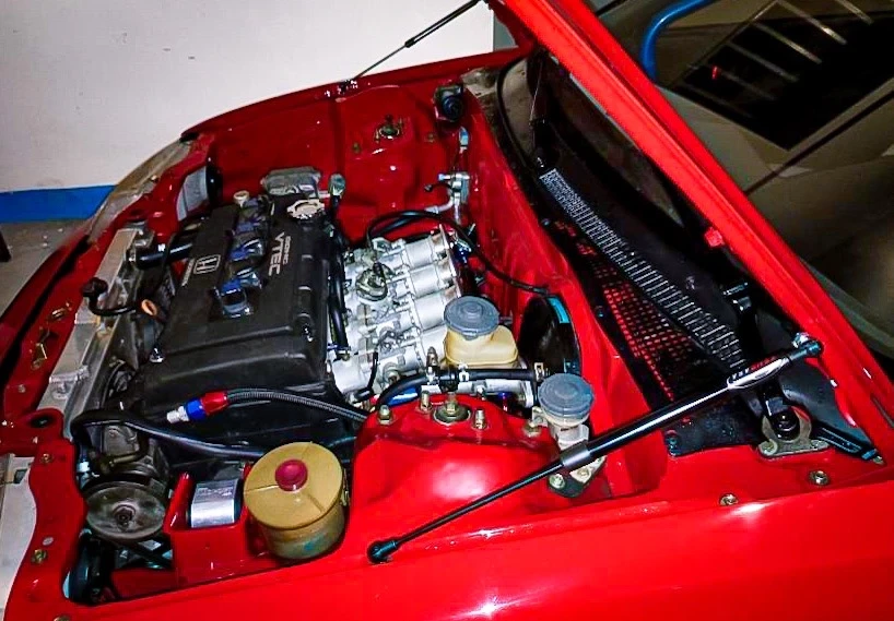 

2PCS Hood Damper For Honda Civic 4th EF Ballade 1988-1991 Front Bonnet Modify Gas Struts Lift Support Shock Absorber Piston Rods