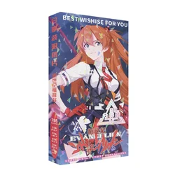 786pcs/set Anime NEON GENESIS EVANGELION EVA Asuka Langley Soryu Figure Postcards Lomo Cards Message Game Cards Toys Kids Gifts