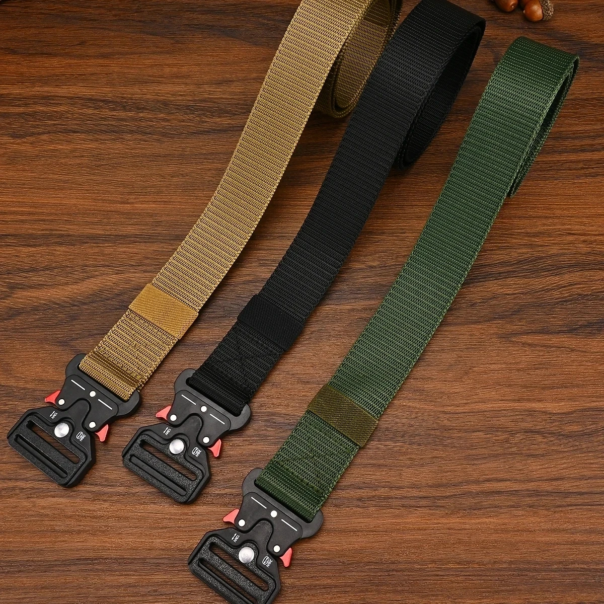 Men's Outdoor Multi Function Belt, High Quality Canvas