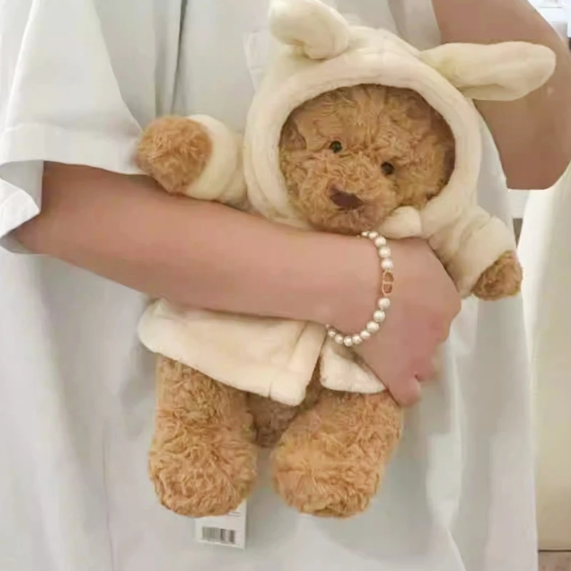 لطيف بارثولوميو الدب سلسلة ألعاب من نسيج مخملي الباذنجان الدب الحب الدب لطيف ألعاب من نسيج مخملي هدية عيد ميلاد أريكة الديكور مهرجان هدايا جيدة #1