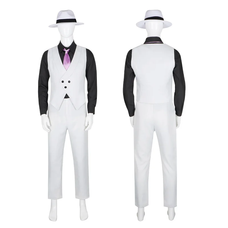 

Mr Wolf cosplay Movie The Bad Guys Cosplay Uniform Costume Halloween Party Carnival Outfits Set