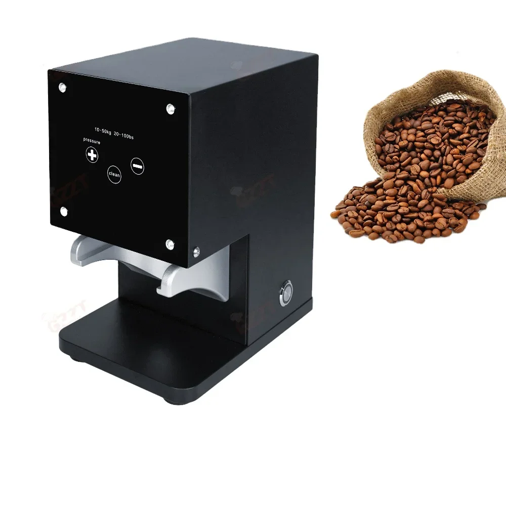 Adjustable Pressure Tamper Automatic Powder Press Aluminum Impact Espresso Coffee Tamper 58mm 110V 220V Electric Coffee Tampers