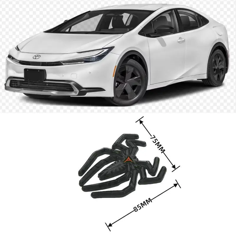 

2 шт., 3D металлические наклейки для автомобилей toyota Previa Prius Verso Yaris 4 runner AYGO Tacoma Yaris Cross bZ3