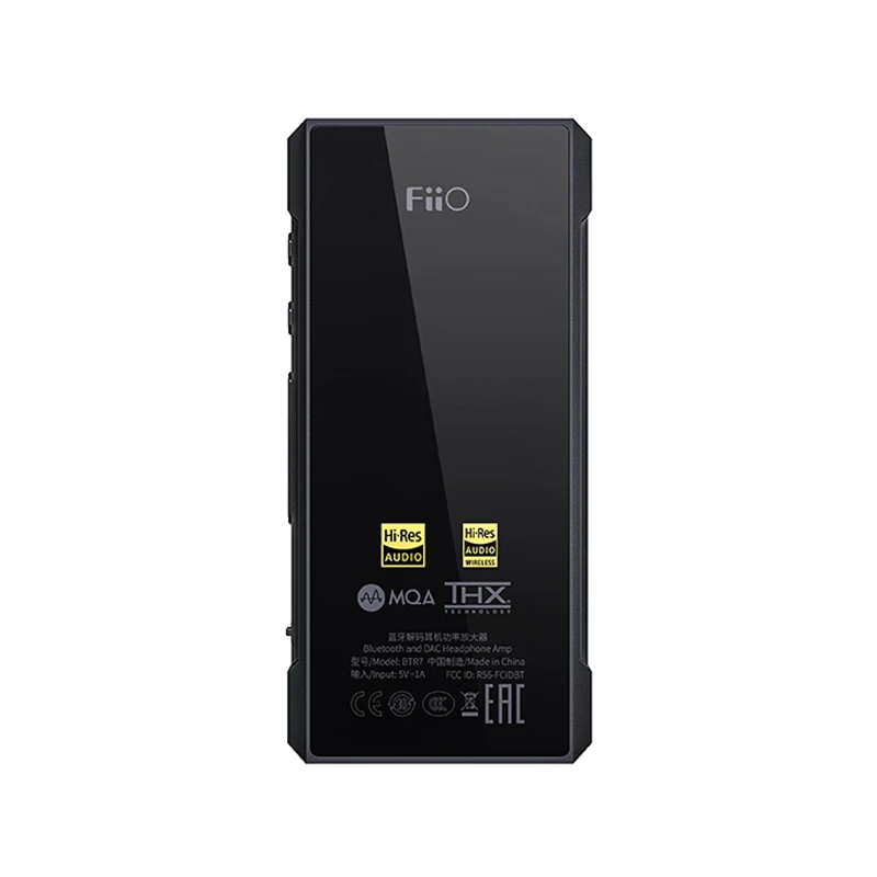 FiiO BTR7 with MQA, USB DAC DSD256, QCC5124 Headphone Bluetooth 5.1 Amplifier with Double THX AAA-28 3.5mm/4.4mm output