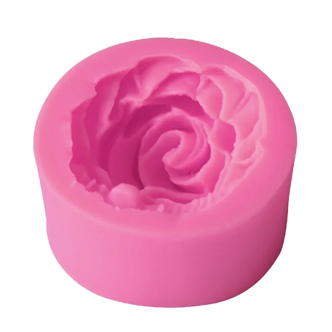 1PC Cake decorating tools 3D Rose Flower Silicone Mold Fondant Gift Decorating Chocolate Cookie Soap Polymer Clay Baking Molds