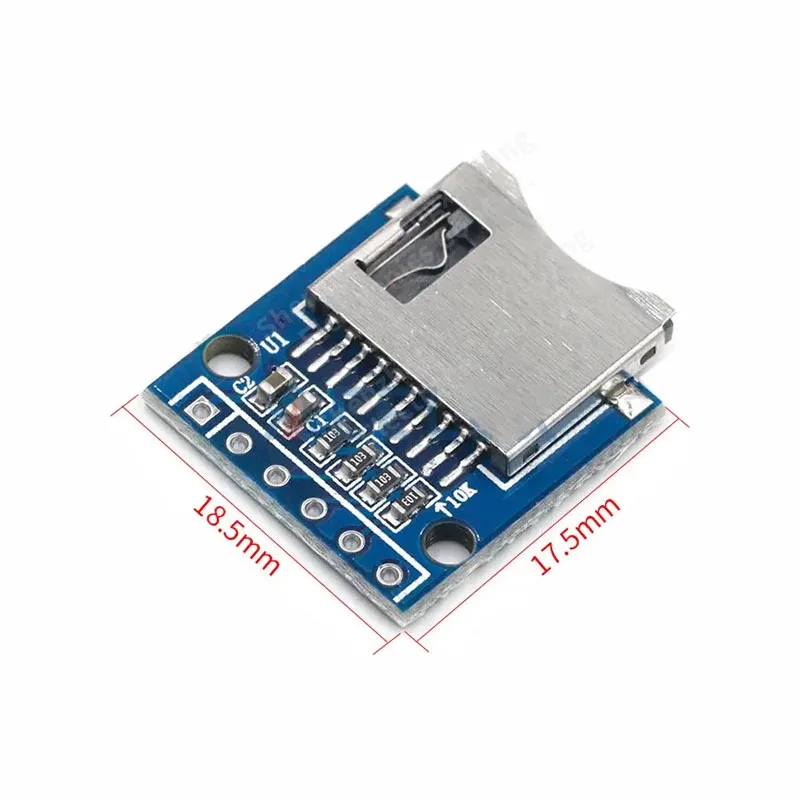 Micro SD Storage Expansion Board Mini Micro SD TF Card Memory Shield Module With Pins for Arduino ARM AVR