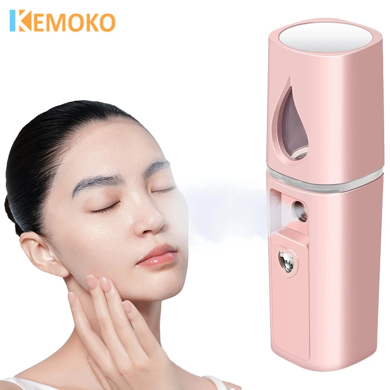 

Nano Facial Steamer Mist Spray Cleaning Pores Water SPA Moisturizing Hydrating Face Sprayer USB Rechargeable Beauty Skin Care