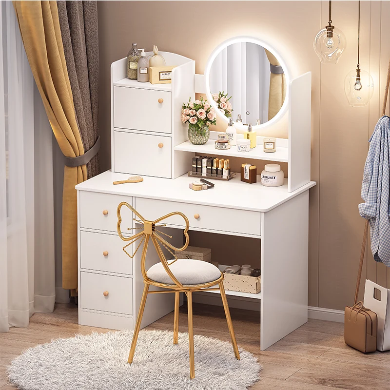 Dresser computer integrated small apartment writing table small study table simple modern makeup table girls bedroom