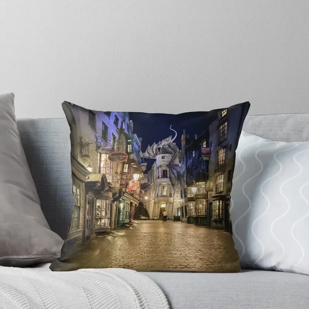 Diagon Alley Throw Pillow Anime Cushions For Children pillow