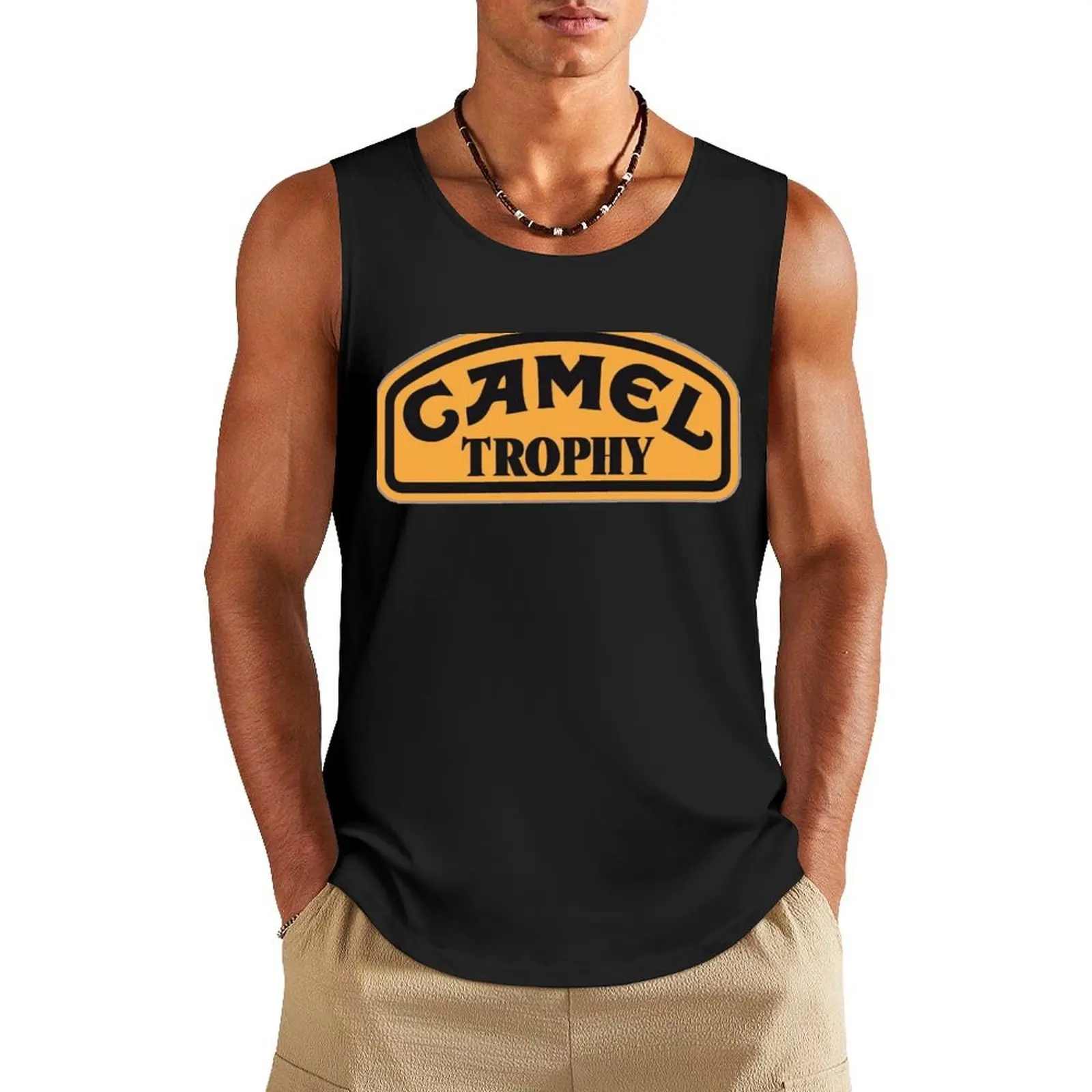 

Camel Trophy Tank Top gym for men summer sleeveless t-shirts for men