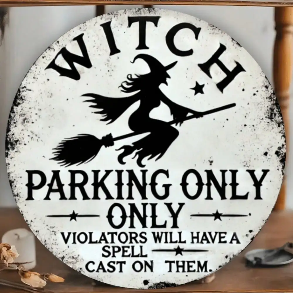 1Pc Funny Metal Tin… - image