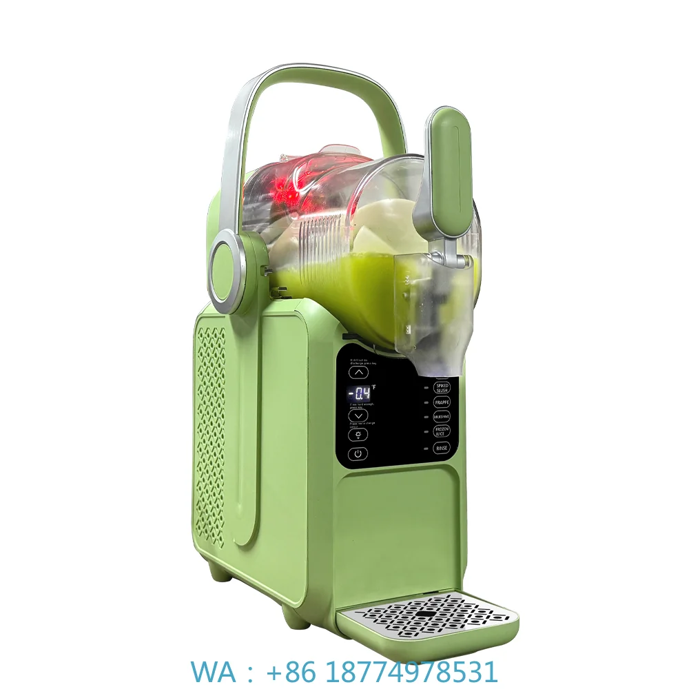 Small Mini Portable 3L Single Tank Frozen Beverage Processing Station Food Safe For Slushy Smoothie Frozen Drink Party Use