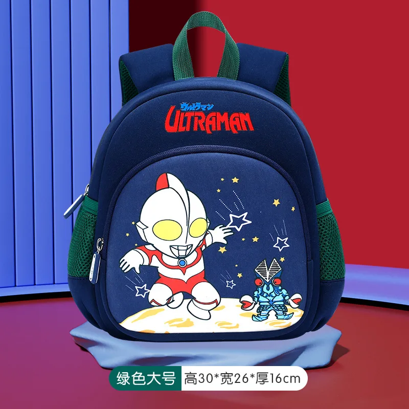 Ultraman Backpack for Kids Lightweight School Bag Classic Anime Cosplay Accessory Lightweight, large capacity