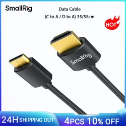 SmallRig Ultra Slim 4K Cable C to A / D to A / 60HZ Cable 35cm 55cm for DSLR Camera Monitor Soft Cable Camera Rig 3040/3041/3042