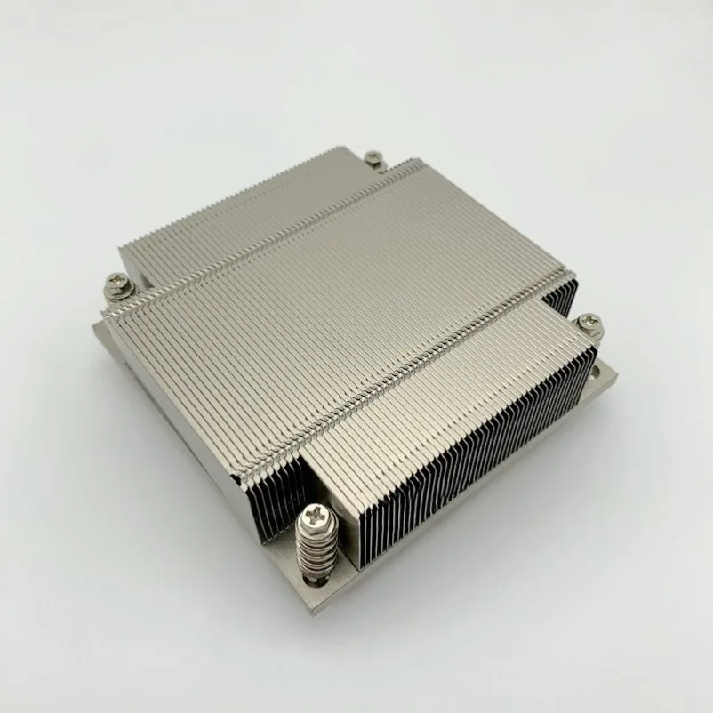 Brand new, thin 2011 115X 1200 1U server desktop cpu radiator pure copper copper tube, silent