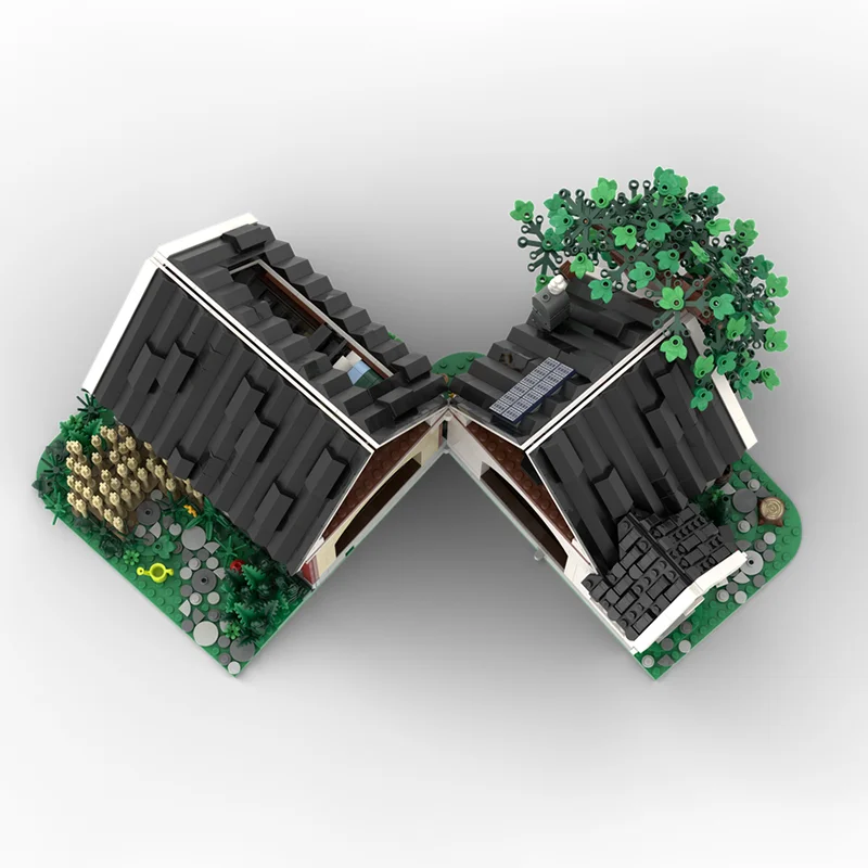 Château médiéval modèle Moc briques de Construction maison-BDP série 5 modèle technologie blocs noël bricolage jouet Construction cadeau