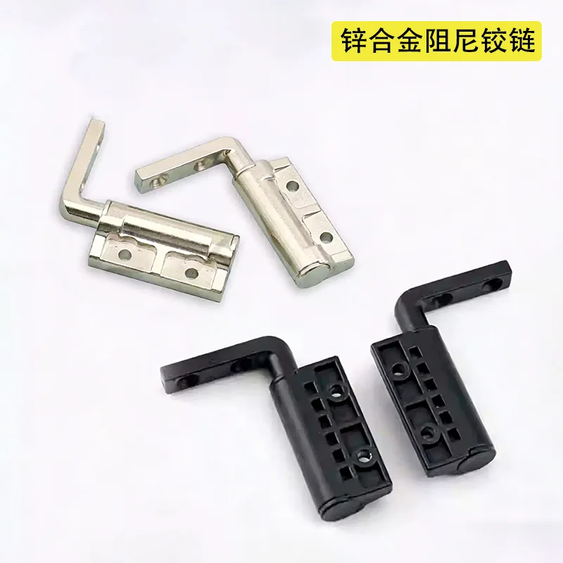 

Zinc Alloy L Shaped Screw Damping Hinge Adjustable Torque Load Bearing And With Free Stops Rotating Shaft