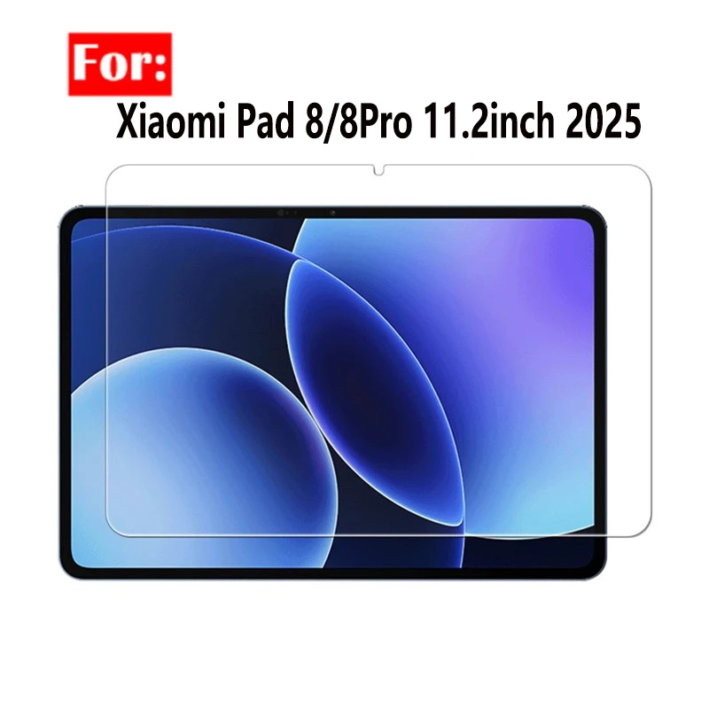 

2 шт. пленка из закаленного стекла для Xiaomi Pad 8/8Pro 11,2 дюйма 2025 9H HD Защитная пленка для экрана от царапин для MIPad 8Pro 11,2 дюйма